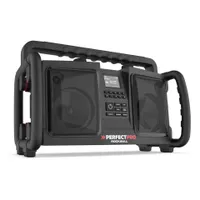 Rádio PerfectPro ROCKBULL na stavenisku