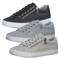 s.Oliver Damen Schnürschuhe moderne Sneaker Reißverschluss 5-23615-30, Größe:40 EU, Farbe:Grau