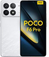 POCO F6 Pro Smartphone 12+256GB Weiß , 120W HyperCharge