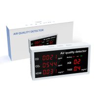 detektor kvality ovzduší 5 v 1 HOPE R, CO, CO2, HCHO, TVOC, AQI