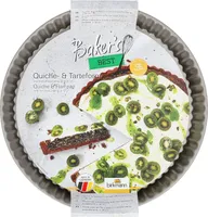 BIRKMANN Quiche- & Tarteform rund, Ø 30 x H 3 cm,  Germany, Kohlenstoffstahl, Mit Antihaftbes