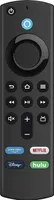 Sprachfernbedienung der 3. Generation mit Lautstärkeregelung für Amazon Fire TV-Geräte (1 Fernbedienung)