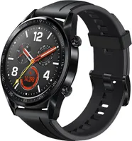 INF Silikónový remienok na hodinky čierny 22 mm pre Huawei Watch GT