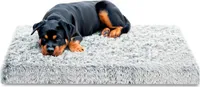 Hundebett mittelgroße kleine Hunde - 120 x 80 cm Hundekissen Hundekorb flauschig Hundekörbchen