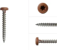 Cortenstahlschrauben 4,2 x 32 mm - Pro 50 Stück