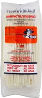 FARMER Reisnudeln schmal 400g | 1 mm breit | Bandnudeln aus Thailand, Banh Pho Rice Noodle