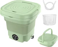 Tragbare Waschmaschine Ultraschallblase Mini Portable Travel Service  Waschmaschine Obstreiniger