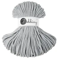 Bobbiny Premium 5 mm 100 m Light Grey Schnur