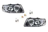 Johns, Scheinwerfer Halogen passend für Audi A3 8L 09/00-05/03 Leuch. Satz Links Rechts