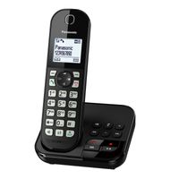 PANASONIC KX-TGC 460GB schwarz Schnurloses Telefon Anrufbeantworter Wecker