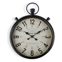 Wanduhr Metall (7 x 60 x 44 cm)