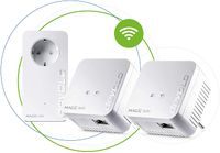 Devolo Magic 1 WiFi mini Network Kit 1200 Mbps Built-in Ethernet Port WLAN White 3 piece(s)