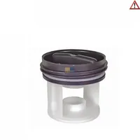 Europart Flusensiebeinsatz BOSCH 00601996 für ASKOLL Ablaufpumpe Waschmaschine Waschtrockner