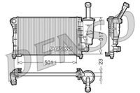 DENSO Kühler Motorkühlung für FIAT PANDA 169 PANDA Van 169