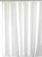 Sprchový závěs, textilní, PEVA, barva bílá, 120x200 cm, WENKO