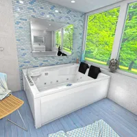 Whirlpool Pool Badewanne  Wanne W12H-TH-C-SC 180x135cm