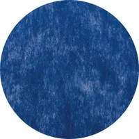 50 runde Tischsets dunkelblau blau maritim Vlies Ø 34 cm Einweg Platzsets