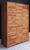 Schlafzimmer - Kleiderschrank, Kernbuche massiv geölt - Abmessungen: 212 x 145 x 60 cm (H x B x T)