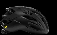 MET Rivale MIPS Black/Matt Glossy M (56-58 cm) Fahrradhelm