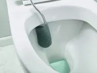 toilettenbürste mit Halter PP 43 cm weiß 2 Stück