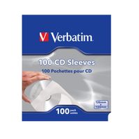 Verbatim CD Sleeves (Paper) 100pk - Papierhülle