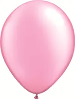 DeCoArt SET 10 Luftballons rosa ca. 28 cm Ballonverschlüsse weiß Aufblasventil