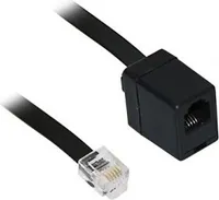 goobay Modularverlängerungskabel schwarz 3 m