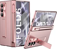 Pro Samsung Galaxy Z Fold6 5G Pouzdro se stojánkem a perem Pink