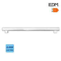 Linestra led 2 fassungen s14s 9w 700lm 6400k kaltes licht ø3x50cm edm