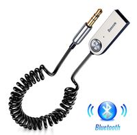 Adaptor Bluetooth Auxiliar Jack - Baseus Wireless Audio BA01 (CABA01-01) - Black