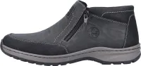 Rieker Herren Stiefeletten Warmfutter Reißverschluss Boots 03352, Größe:46 EU, Farbe:Grau