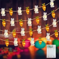 Girlanda LED na baterie na Wielkanoc 30 diod LED 3 M króliczek