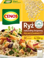 Cenos Natürlicher Brauner Vollkornreis 400 G (4 X 100 G)