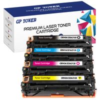 XXL TONER SET für HP Color LaserJet  CP1215 CP1515N CP1518NI CM1312 CP1525N CM1415FN CM1410 M251N M276N