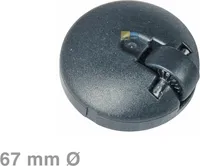 Bosch Siemens Laufrolle, Lenkrolle Rad vorne mit Stahlachse für Bodenstaubsauger - Nr.: 00027606, 027606