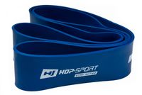 Hop-Sport Fitnessband aus Latex 28-80kg HS-L064RR  Wiederstandsband Gymnastikband für Kraft & Fitnesstraining und Muskelaufbau  - Blau