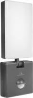 Maclean grau 10W IP65 800lm 4000K LED Lampe mit Bewegungsmelder MCE516