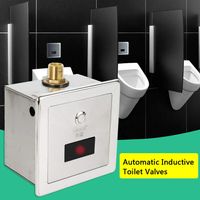 Toilette Automatisch Infrarot Sensor Urinal Spülung Bad Urinalspüler Spülventil 