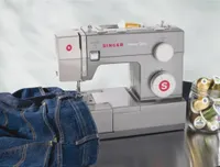 Singer Nähmaschine Heavy Duty 4411 105 W Grau