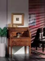 Sekretär Holz Braun Konsole 78x55x105 JVmoebel