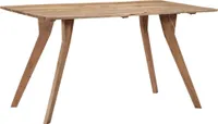 vidaXL Esstisch 140 x 80 x 76 cm Massivholz Akazie