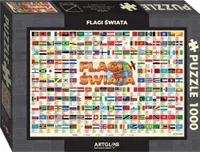 Vlajky světa puzzle 1 000 prvků