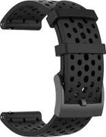 INF Náramok Suunto 7/9/9Baro/D5/Spartan/Fossil Nate/Q silikónový čierny S