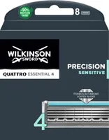 Ersatzklingen Wilkinson Quattro Essential Precision Sensitive - 8 Stück