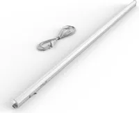 LED-Unterbauleuchte BRILONER LEUCHTEN TOOK, 10 W, 1100 lm, IP20, weiß, Kunststoff, 87,3 x 2,2 x 3 cm