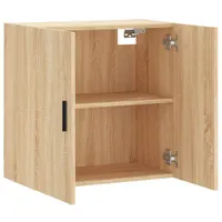 vidaXL Nástenná skriňa Sonoma dub 60x31x60 cm odvodený výrobok z dreva