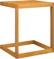 vidaXL C-Tisch 42x40x50 cm Massivholz Akazie