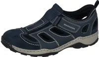 Rieker pánska slip-on obuv modrá, Farba:modrá, Veľkosť EÚ:42