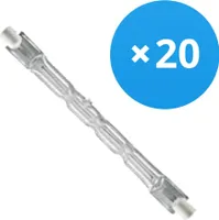 Mehrfachpackung 20x Osram Haloline Eco ES R7s 120W | 114mm