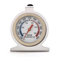 Backofenthermometer Edelstahl Kuechenthermometer Grill-Thermometer mit Haken Instant Read fuer Kueche